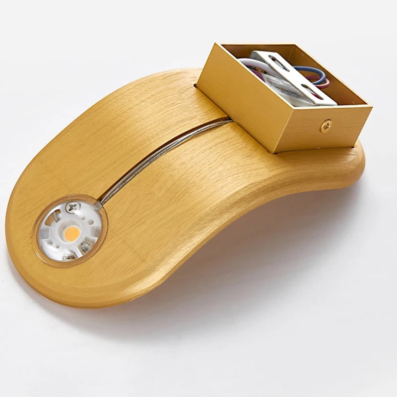 Modern LED Wall Sconce | Nordic Aluminum Light for Bedroom & Bathroom