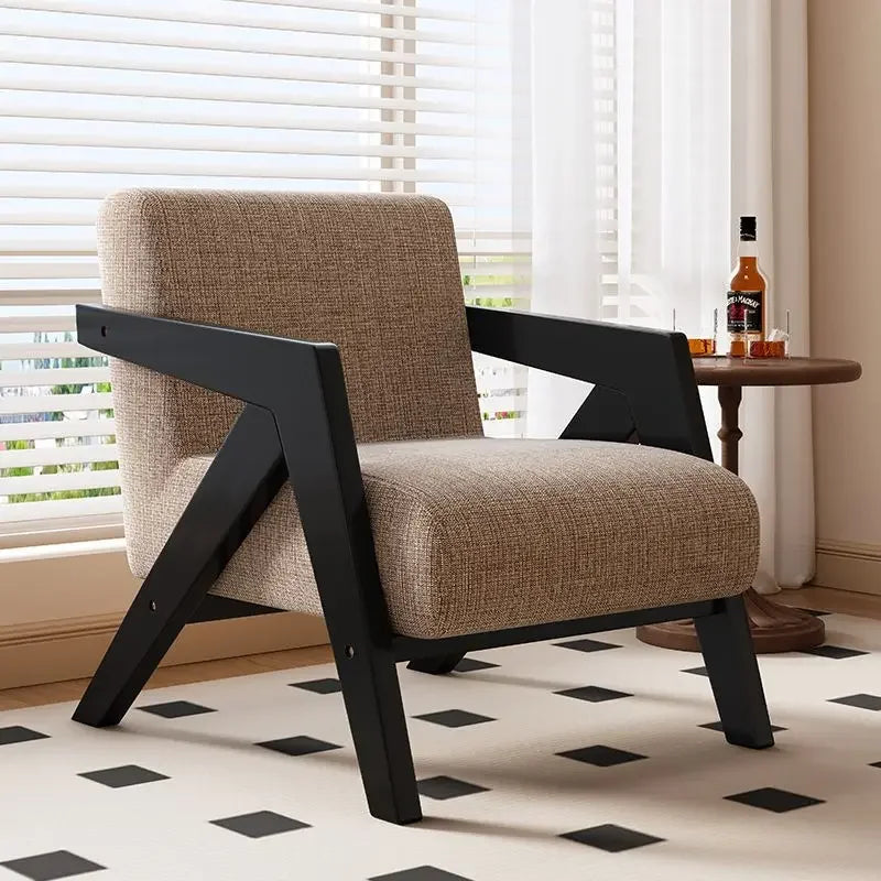 Mid-Century Modern Accent Chair - Armchair with Armrests