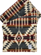 Handcrafted Ecuadorian Queen Blanket - Campfire Ash | Secoya Throw