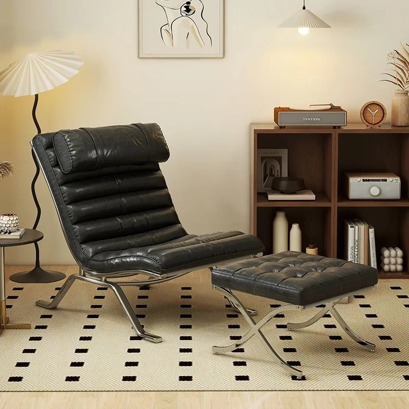 Minimalist Luxury Sofa Chair - Designer Lounge Chair for Living Room