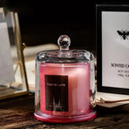 Velvet Rose Ebony Scented Candle - 40 Hour Natural Soy Wax Aromatherapy Candle