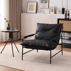 Italian Luxury Lounge Chair - Minimalist Designer Accent Chair | Modern Leisure Sofa