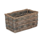 Grey Scandi Storage Basket | Minimalist Organizer in 4 Sizes (S/M/L/XL)