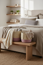 Bedroom lifestyle scene