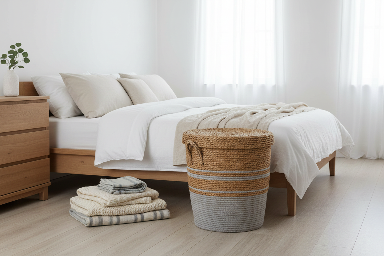 Bedroom storage scene