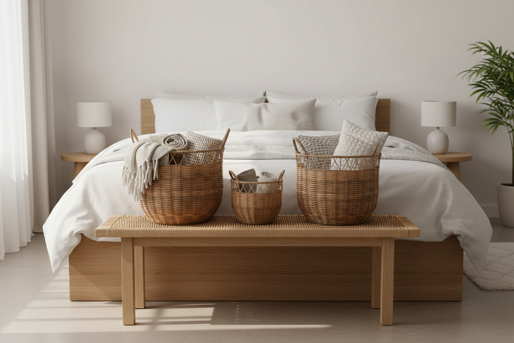 Bedroom storage scene