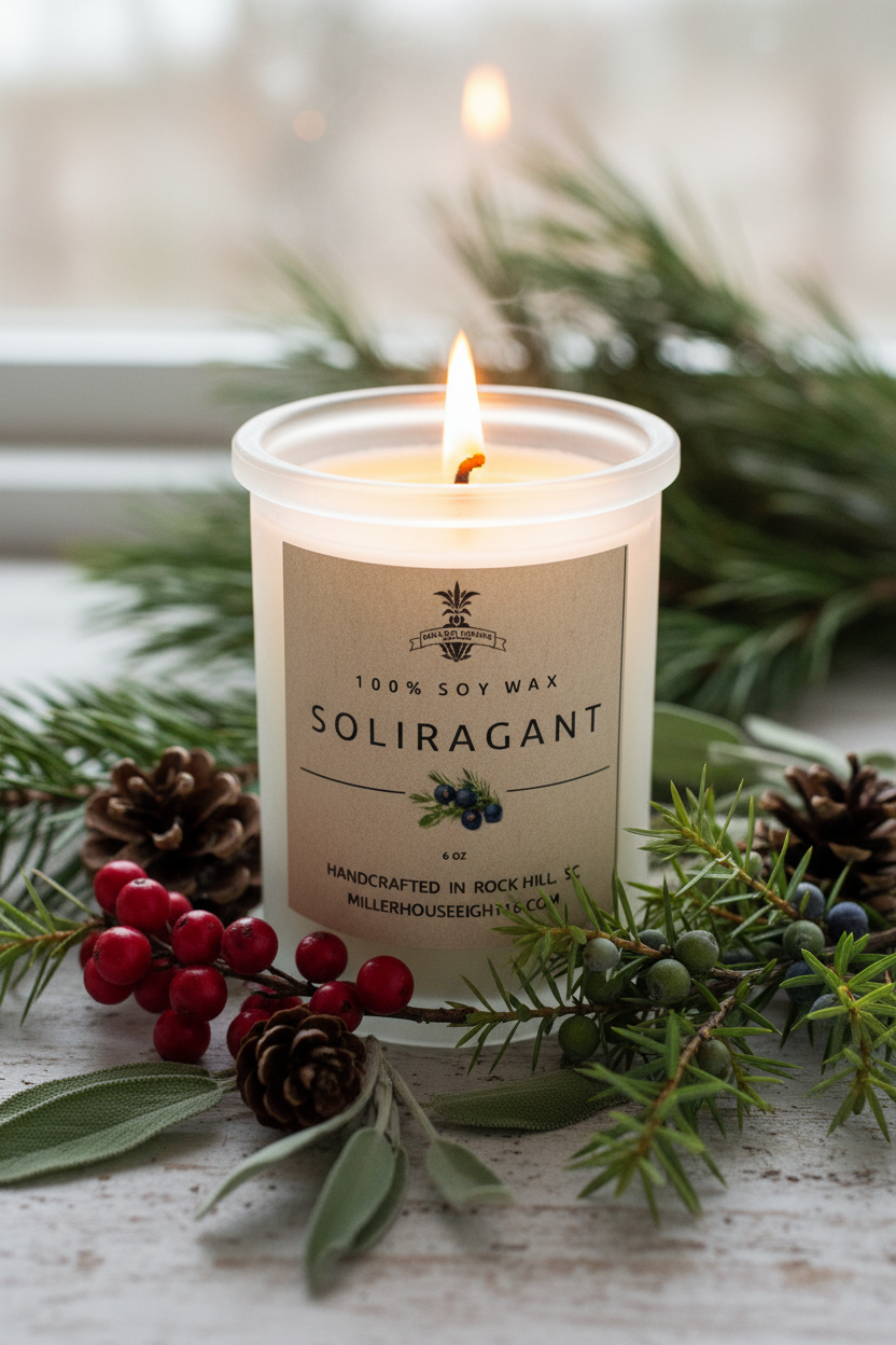 Close-up with woodland elements