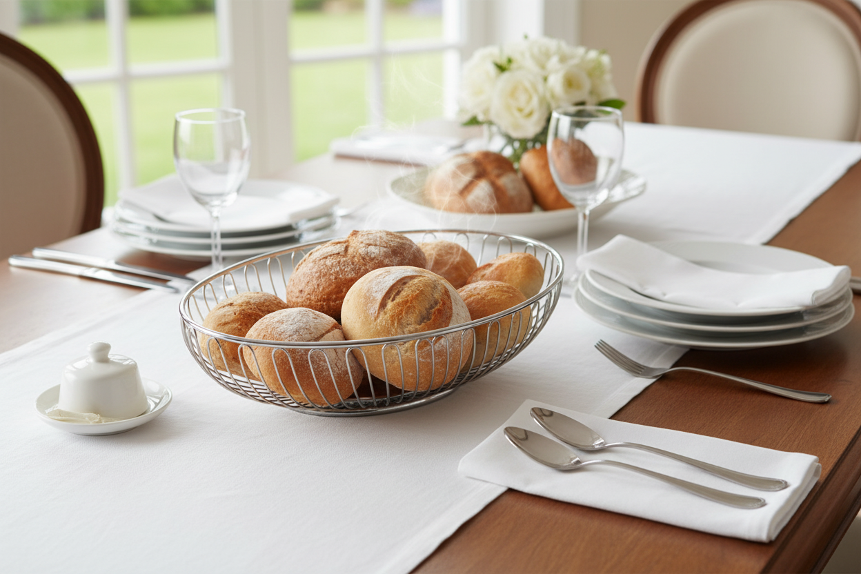 Elegant Dining Table Setting