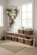 Entryway organization scene