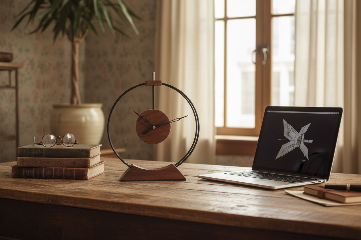 Home Office Desk Clock