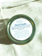 Peace & Serenity Intention Candle - Natural Ritual Candle for Calm & Relaxation