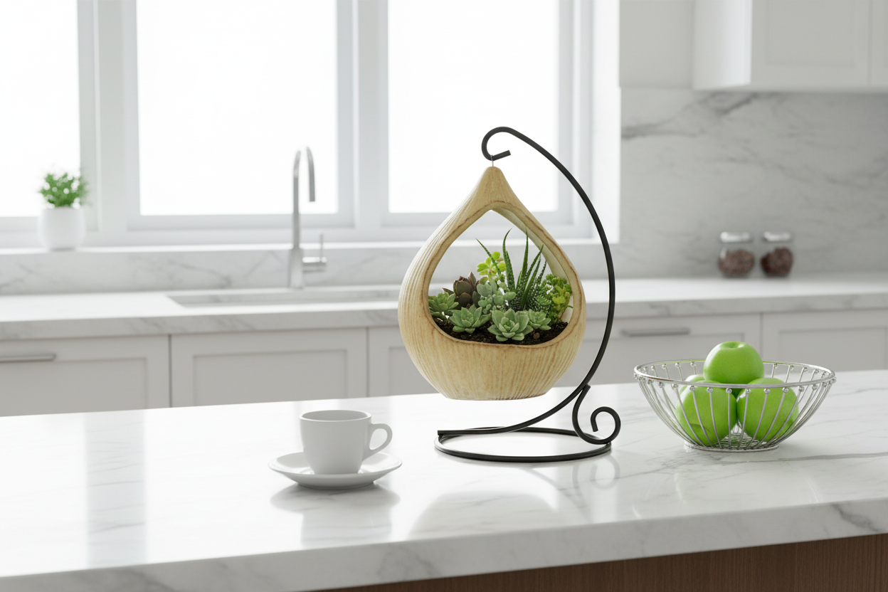 Kitchen counter scene