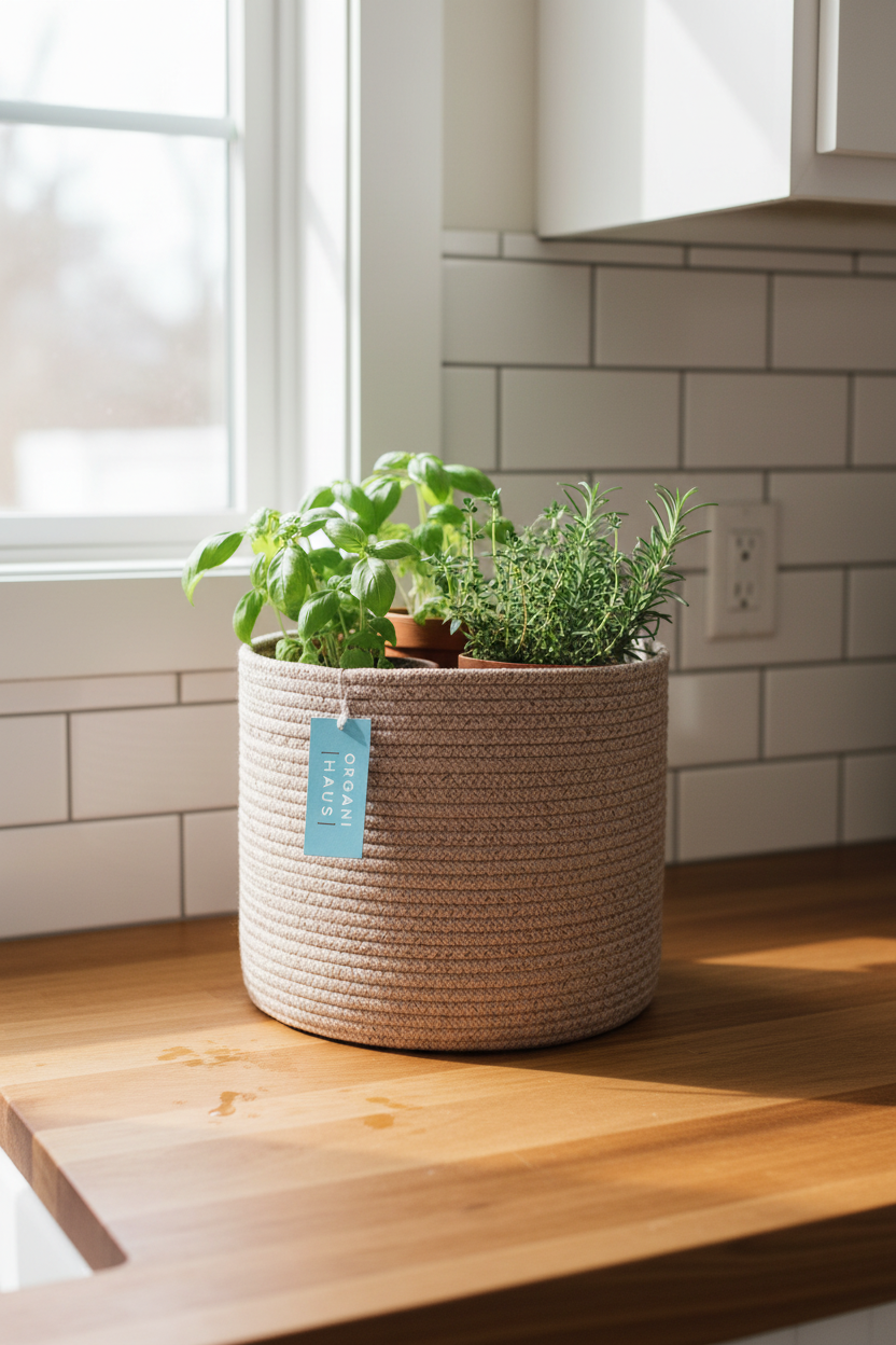 Kitchen herb garden