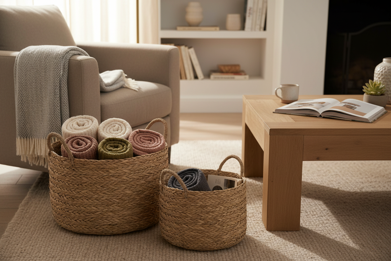 Living room lifestyle scene