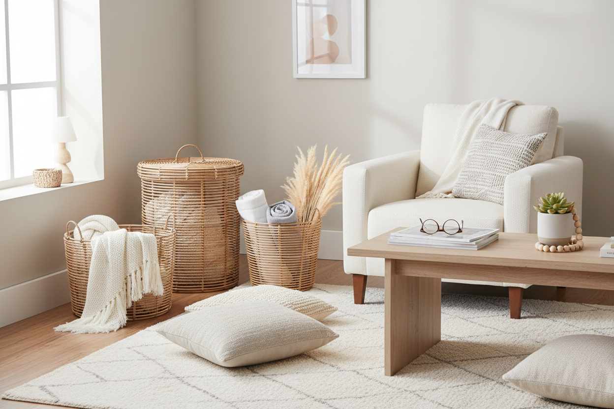 Living Room Multi-Size Storage