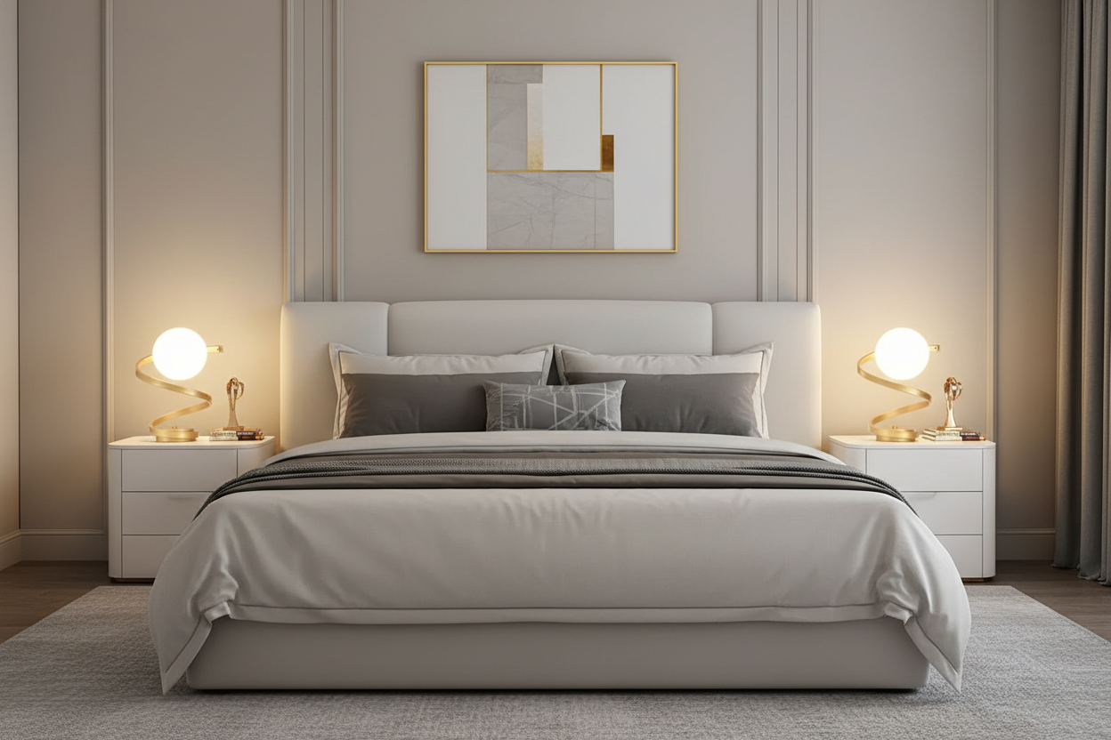 Luxury Hotel-Style Bedroom