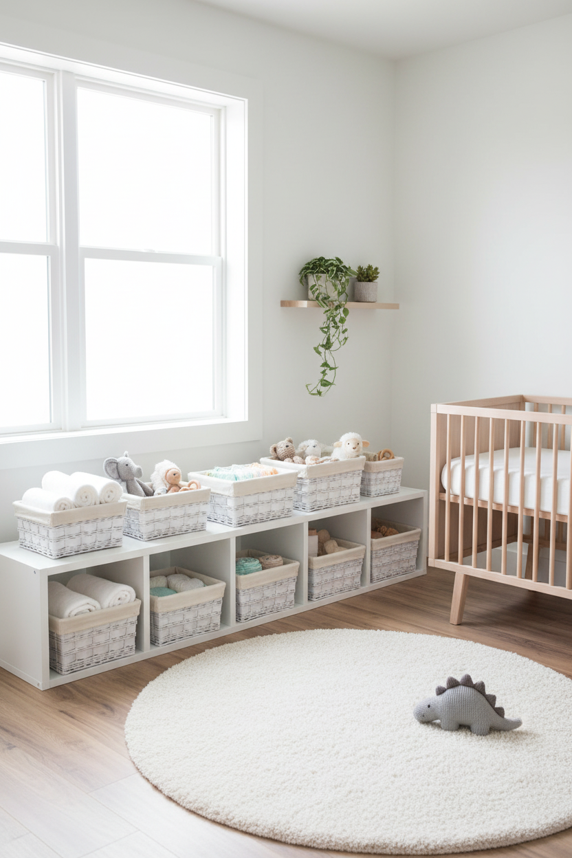 Nordic nursery scene