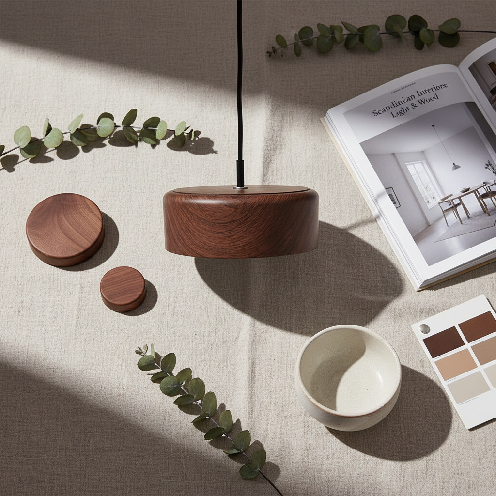 Nordic Pendant Flat Lay