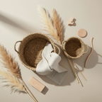 Overhead flat-lay styling