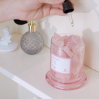 Blushing Rosé Gemstone Diffuser - Rose Jasmine Reed Diffuser | Aromatherapy