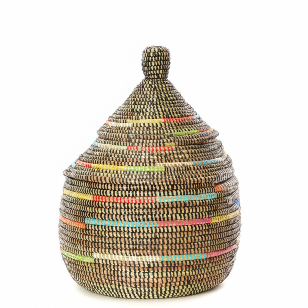 Rwanda Basket Detail Weaving