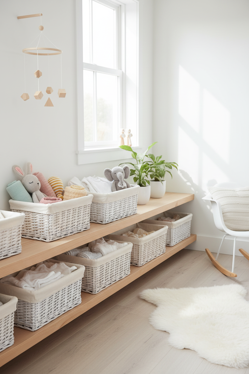 Scandinavian nursery scene