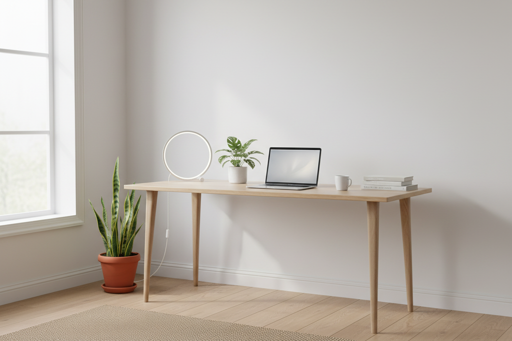 Scandinavian Office Setup